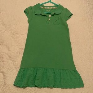 Carter’s Kelly green polo dress size 4 EUC